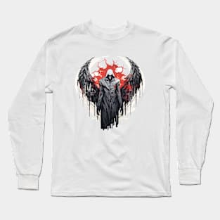 Angel Darkness Fantastic Otherworldly Creature Long Sleeve T-Shirt